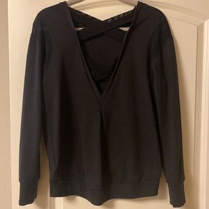The North Face Sweatshirt with criss-cross back (size S)